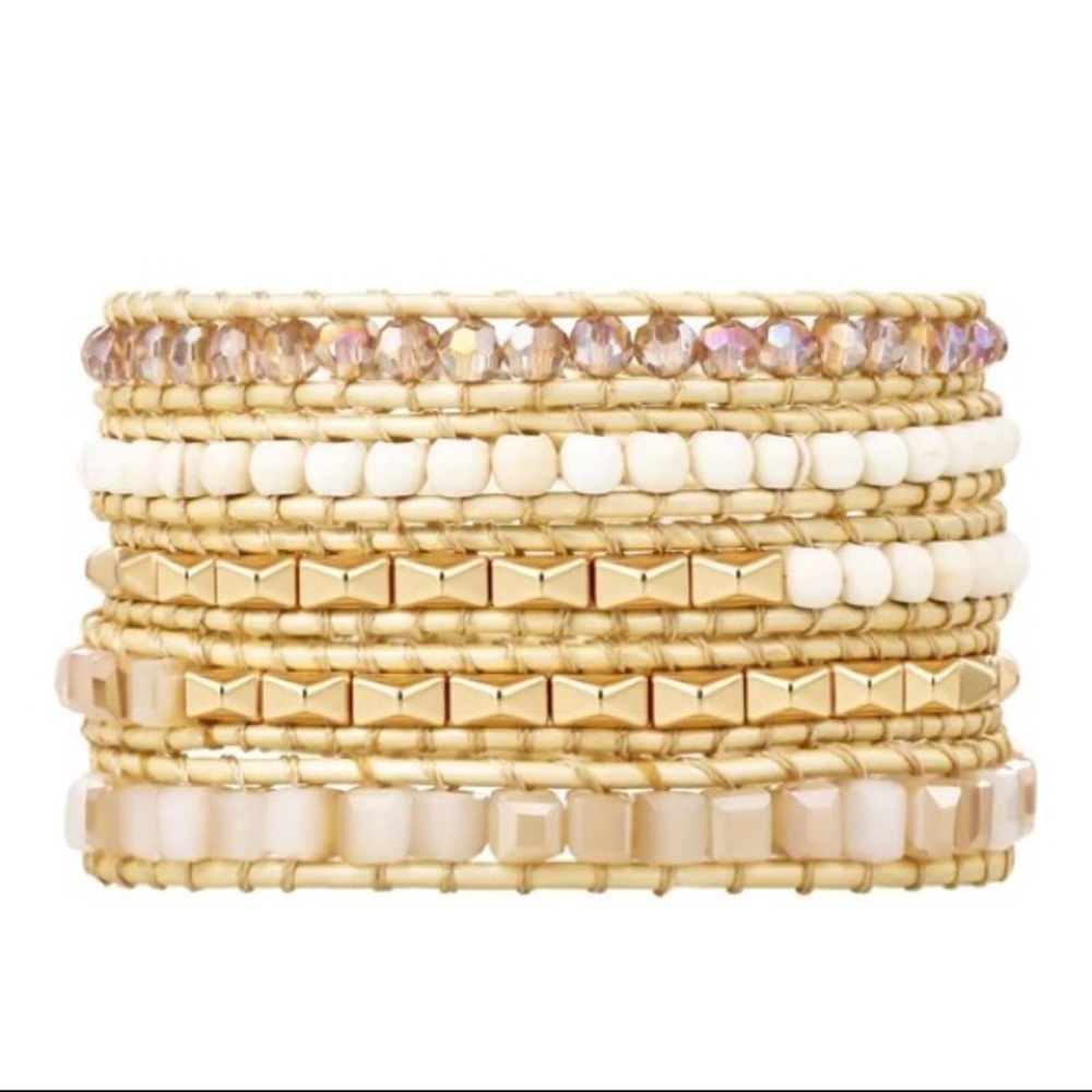 NWOT Boho chic Lucie on Natural wrap bracelet